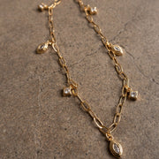 18K Gold-Plated Jewelry - Zircon Necklace