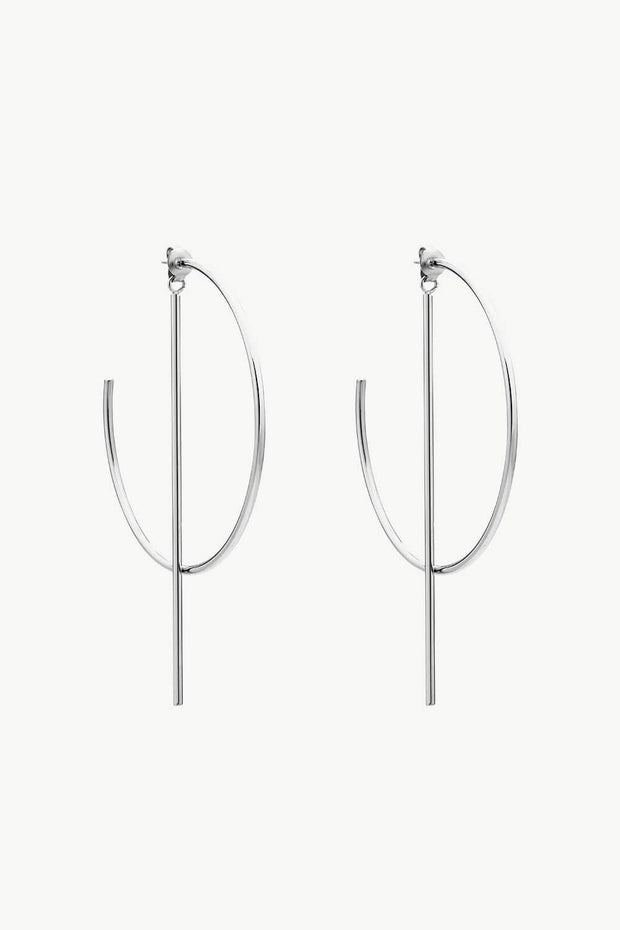 C-Hoop Stainless Steel Earrings - EJIJI Boutique