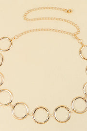 Circle Ring Chain Belt - EJIJI Boutique