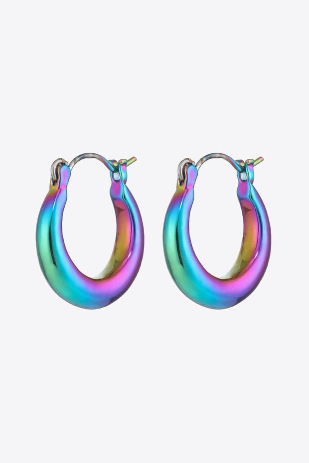 Darling Heart Multicolored Huggie Earrings - EJIJI Boutique