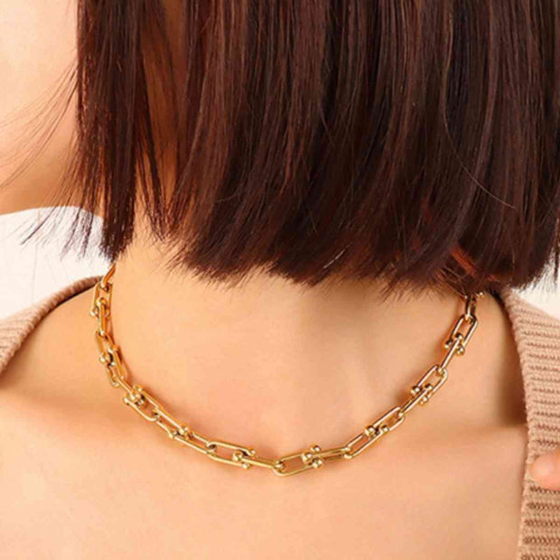 TitanSteel Chunky Chain Necklace