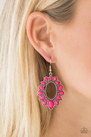 Fashionista Flavor Pink Paparazzi Earrings Earrings EJIJI Boutique 