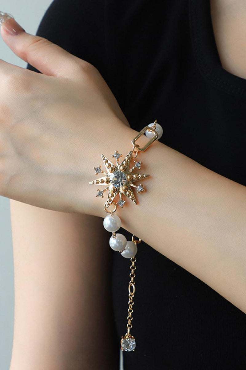 Pearl Star Shape Bracelet - EJIJI Boutique