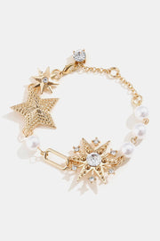 Pearl Star Shape Bracelet - EJIJI Boutique
